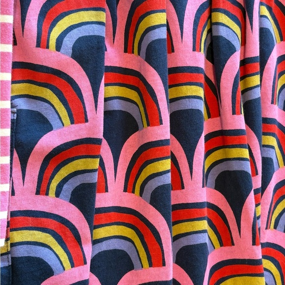 Hannah Anderson Long Sleeve Dress Rainbow Pink Stripe Size 12 - 150 cm - Picture 6 of 12